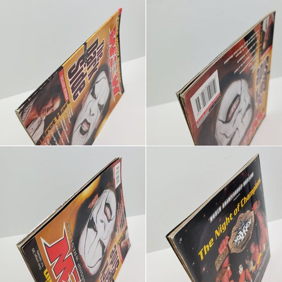 WCW Wrestling Magazine VTG 1999 Sting Bret Hitman Hart Goldberg Fall Brawl 90s - Picture 7 of 10